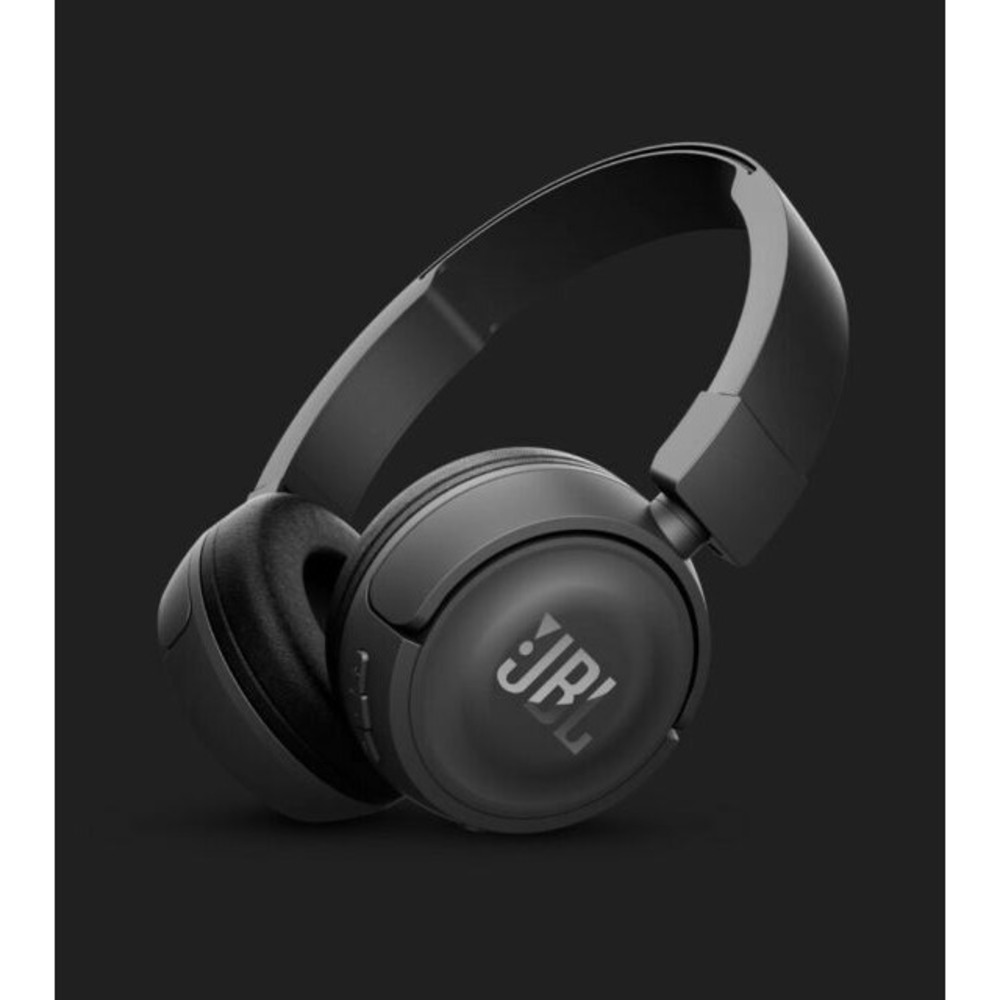 JBL Harman T450BT Bluetooth Wireless On-Ear Headphones Black pure BASS